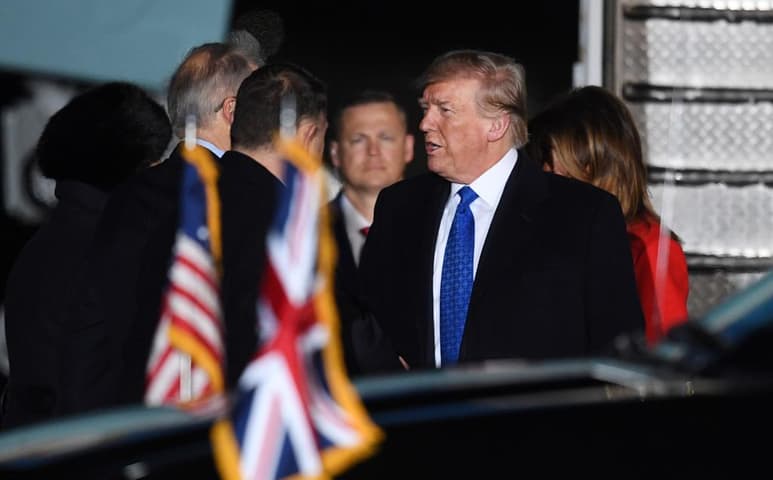 Trump calificó las declaraciones de Macron de muy 'desagradables e irrespetuosas' y 'muy insultantes', tras señalar que la Alianza Atlántica sirve a un gran propósito. (EFE)