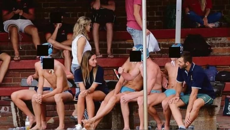 Fotografías compartidas por medios internacionales.