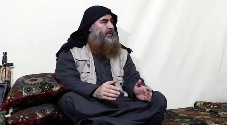 En la fotografía, el fallecido líder del Estado Islámico, Abu Bakr al-Bagdadi. (ARCHIVO)