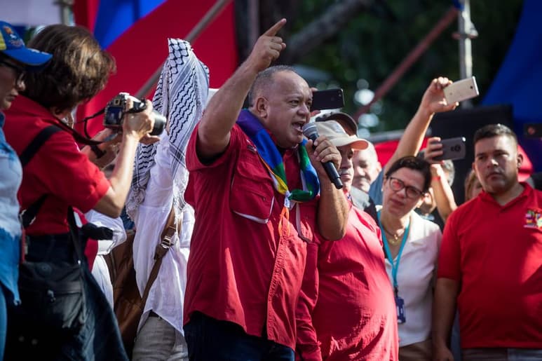 Cabello destacó que Venezuela sigue adelante en sus políticas sociales y económicas. (EFE)