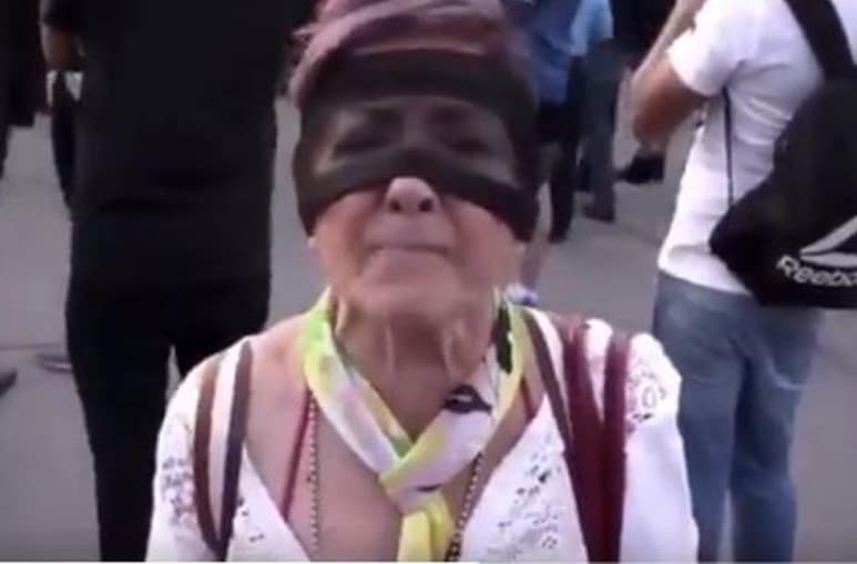 Video compartido en Twitter. (CAPTURA)