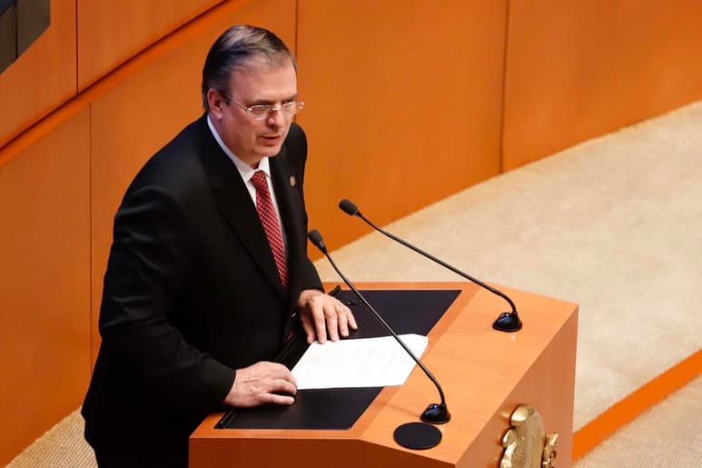 El canciller Marcelo Ebrard hizo el anuncio en su cuenta en Twitter @m_ebrard.
