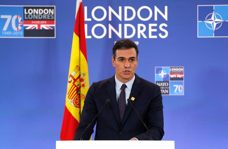 Sánchez ha apostado también por 'una defensa europea eficaz', que resulta 'vital' y que 'no va en detrimento de la OTAN'. (AP)