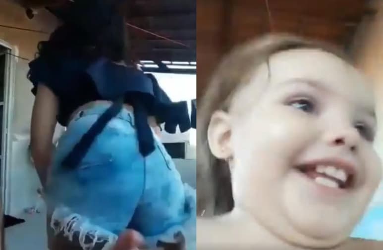 Capturas de pantalla del material compartido en redes sociales. 