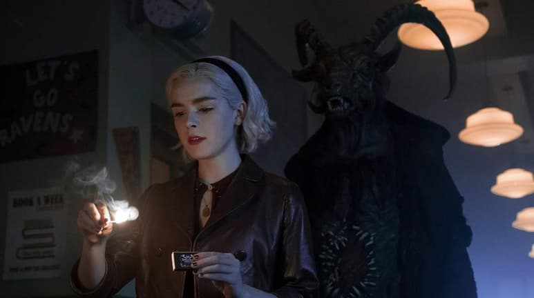 Netflix ha revelado la fecha de lanzamiento de la tercera temporada de Sabrina, a través de un escalofriante video en sus redes sociales. (ESPECIAL)