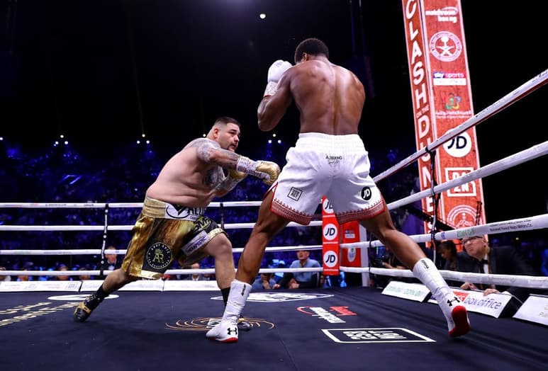 Andy Ruiz y Anthony Joshua pelearon en Arabia Saudita. (CORTESÍA)