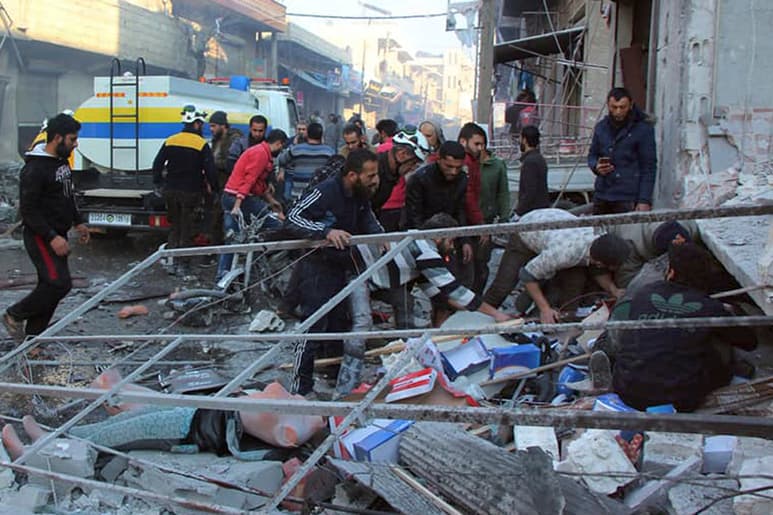 Los ataques en la provincia de Idlib se han intensificado en las últimas semanas. (AP)