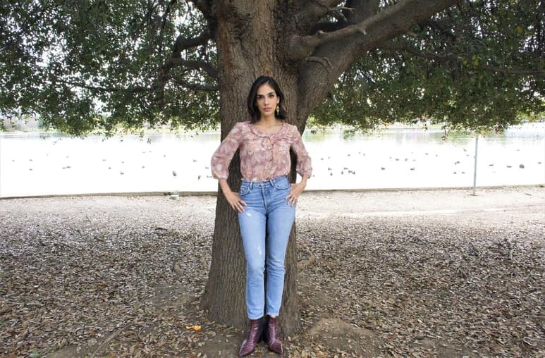 Antes de convertirse en madre, admitió que en algún momento posó con poca ropa, “y de repente subiré alguna en bikini o cosas así, pero en revistas no soy muy fan. Me siento muy incómoda, siempre he sido pudorosa, siempre estoy tapándome mucho”. (ARCHIVO)