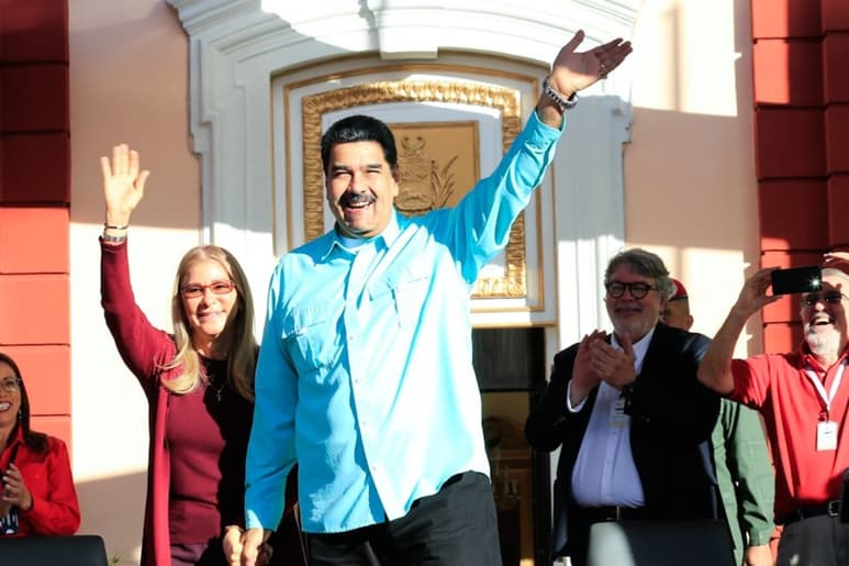 Nicolás Maduro dijo que cumplió su meta de 2019. (EFE)