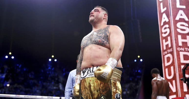 Tras cobrar sueldos mínimos para pelear, Andy Ruiz se embolsó 18 millones de dólares en sus dos peleas con Anthony Joshua. (AP)