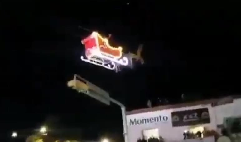 Formó parte de un evento navideño de la ciudad de Apizaco.
