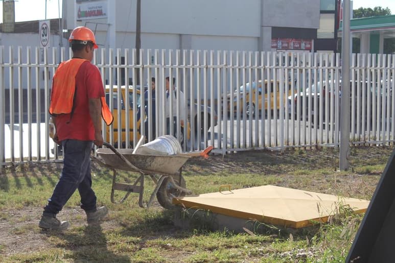 Ahora sí, inició la obra de la barda perimetral del Instituto Tecnológico de La Laguna (ITL). (DIANA GONZÁLEZ)