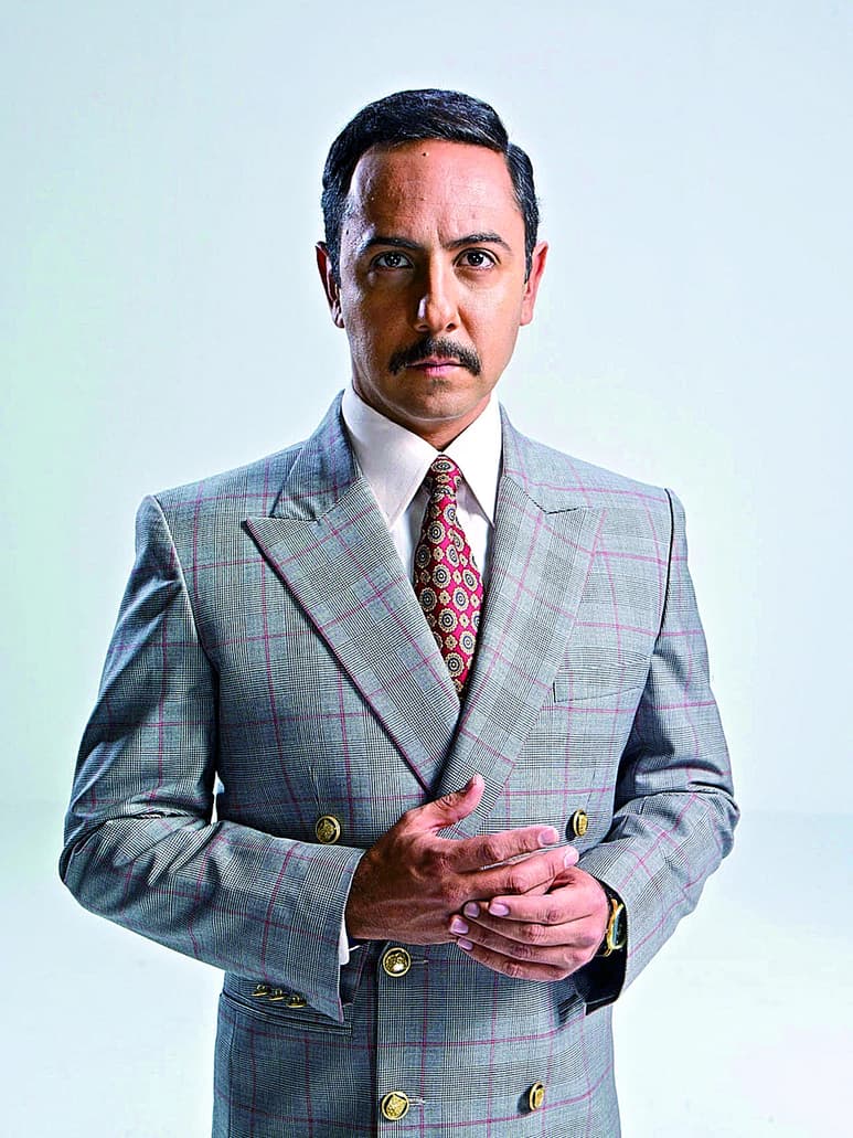 Personaje. En la serie de Netflix, el actor Humberto Busto interpreta a 'Conrado Sol', que muchos creen que es Genaro García Luna, sin embargo, él no ha desmentido ni negado tal información. (ESPECIAL)