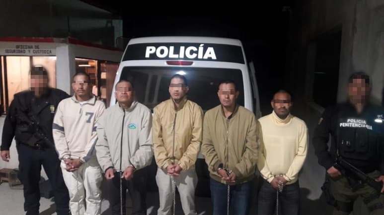 Los detenidos son: Roberto Gerardo N, Héctor Javier N, Édgar N, Juan Alberto N, José Leonardo N, Iván N, Edwin Alberto N, José Fidencio N, Juan Carlos N, Guillermo Santiago N. (ESPECIAL)