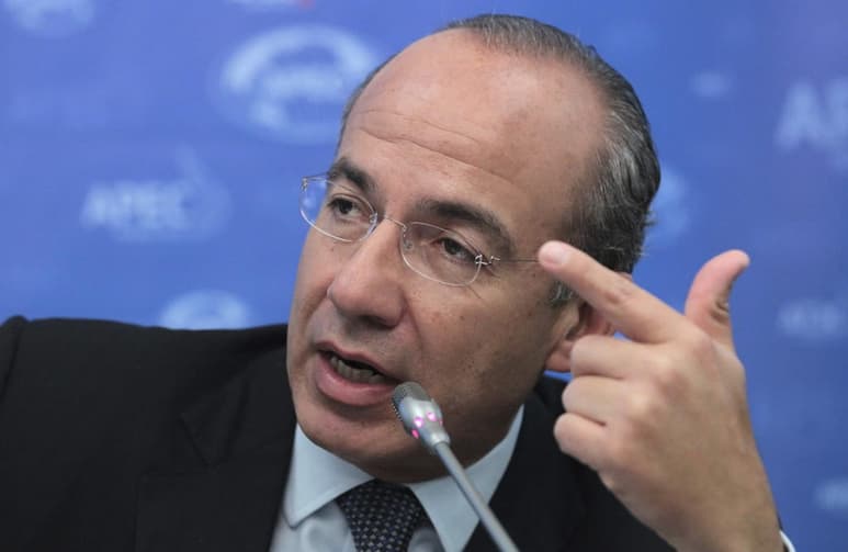López Obrador pidió no adelantar ningún juicio puesto que no se tiene información sobre si el expresidente Felipe Calderón estaba enterado o relacionado con los hechos por los cuales se acusa a Genaro García Luna. (ARCHIVO)