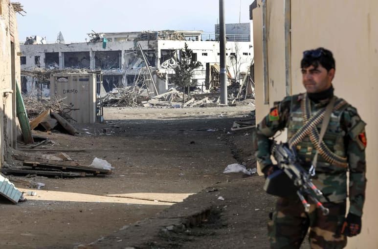 Los talibanes reivindicaron el ataque de este miércoles a la base aérea de Bagram, la mayor instalación militar de Estados Unidos en Afganistán. (EFE)