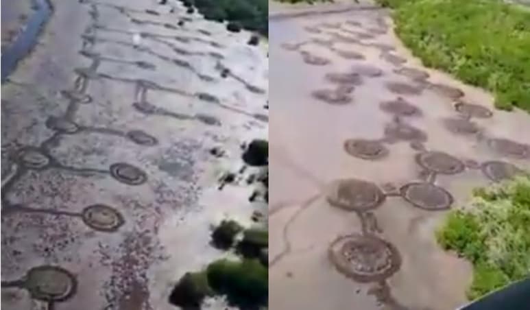 Capturas de pantalla del material compartido en redes sociales.