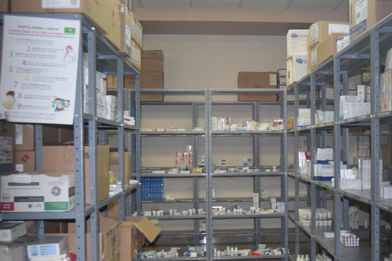 El abasto de medicamentos y material de curación alcanzó un suministro del 82 por ciento en medicamentos. (ARCHIVO)