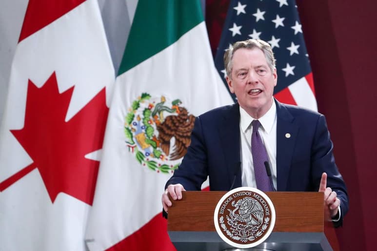 El representante comercial de Estados Unidos, Robert Lighthizer. (ARCHIVO)