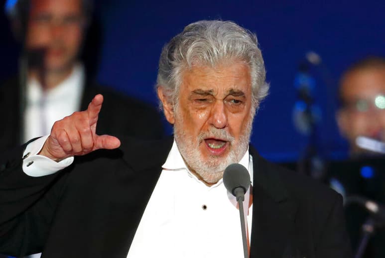 Emotivo. Plácido recibió una ovación de pie en el concierto de gala por su 50mo aniversario con La Scala. (AP)