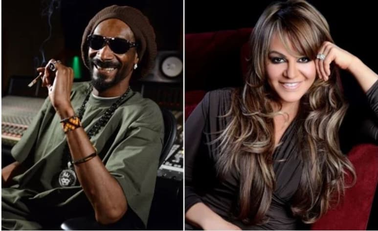 Amigos. Snoop Dogg y la cantante Jenni Rivera asistieron a la misma escuela en Long Beach, Poly High School. (ESPECIAL)