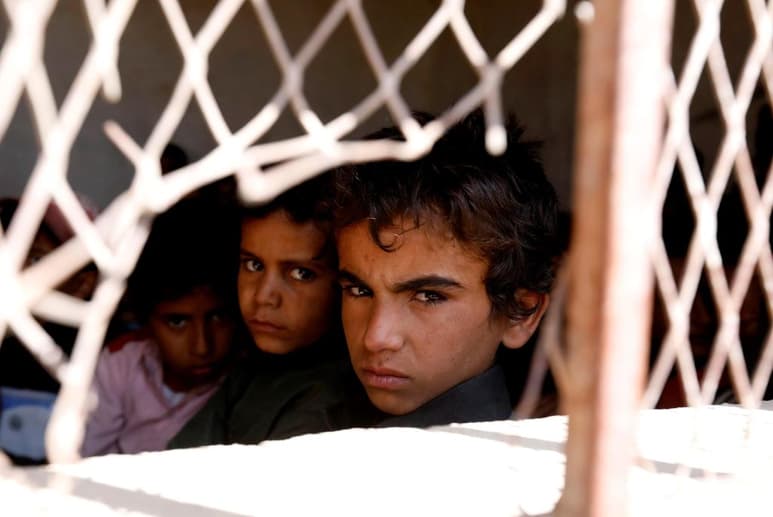 Unos 2 millones de niños han abandonado la escuela mientras sigue la guerra en el Yemen. (EFE)