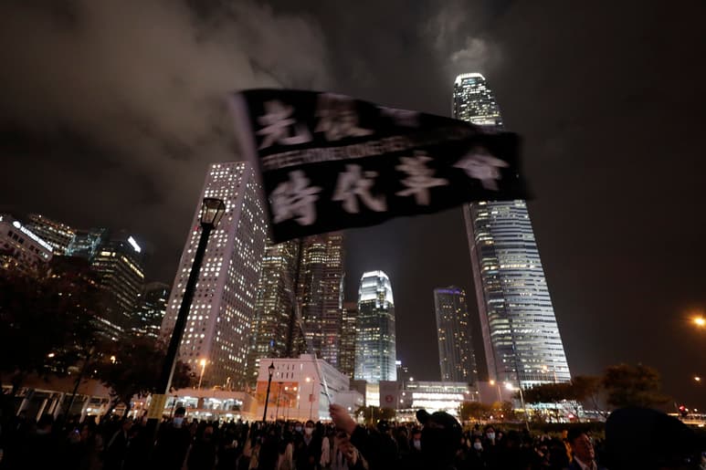 En Hong Kong comenzó, desde fines de abril, una serie de manifestaciones contra modificaciones a la ley de extradición. (ARCHIVO)