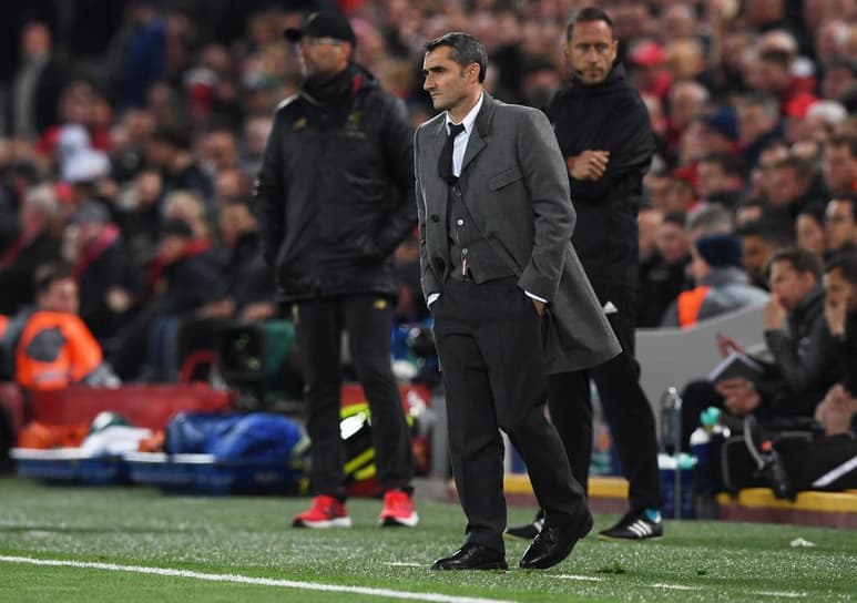 El entrenador catalán recordó la eliminación de su club a manos del Liverpool, a la postre campeón de la Champions League.
