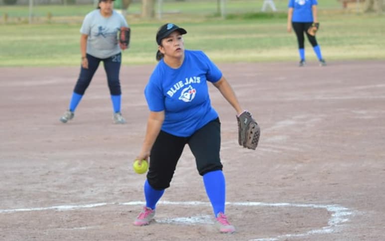 Juego de alto voltaje, fue el que las Blue Jays ganaron a las Bad Girls con pizarra de 17 carreras a 4. (CORTESÍA)