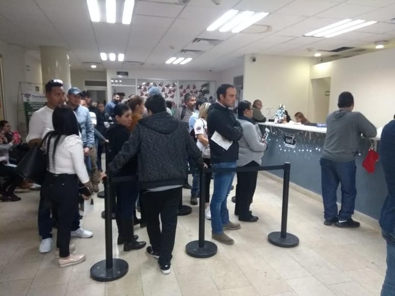 Personal del lugar informó que en el transcurso de este mismo día se iba a regularizar el funcionamiento del sistema de cómputo. (EL SIGLO DE TORREÓN)