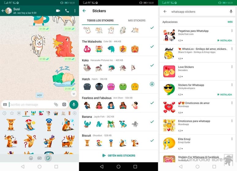 Casi todas las aplicaciones para hacer stickers en WhastsApp funcionan de la misma forma, aunque existen algunas diferencias. (ARCHIVO)