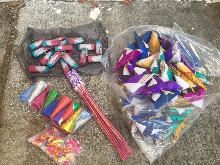 Los fuegos artificiales como cualquier otro producto fabricado a base de pólvora puede provocar accidentes y quemaduras. (ARCHIVO)