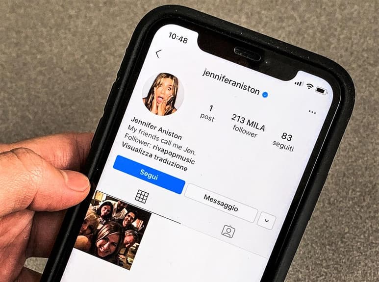 Desde que la protagonista de 'Friends' abrió su cuenta de Instagram, ha permitido que sus fans conozcan otros aspectos de su vida. (ARCHIVO)