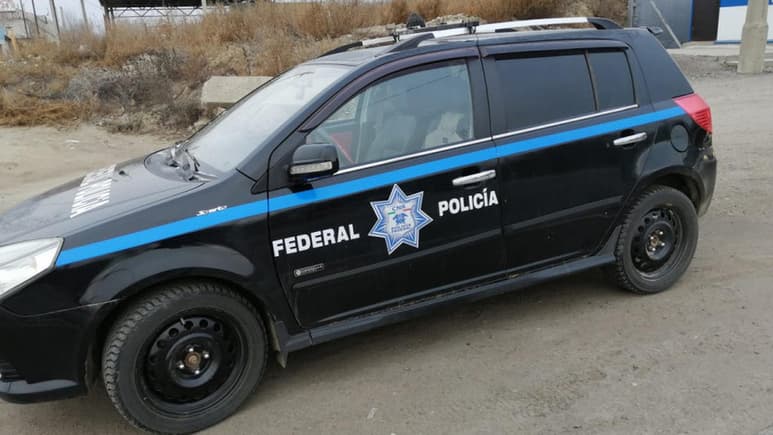 El sujeto en Rusia decidió decorar su vehículo como si fuera una patrulla sin medir las consecuencias de sus actos (INTERNET)