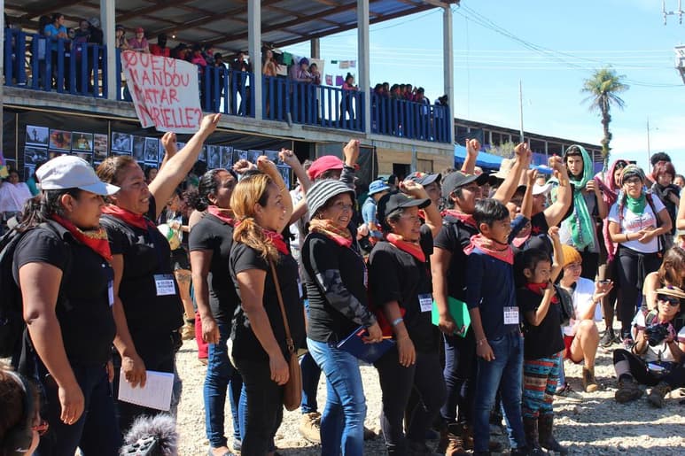 El encuentro en esta región selvática de Chiapas fue un llamado de unión. (EFE)