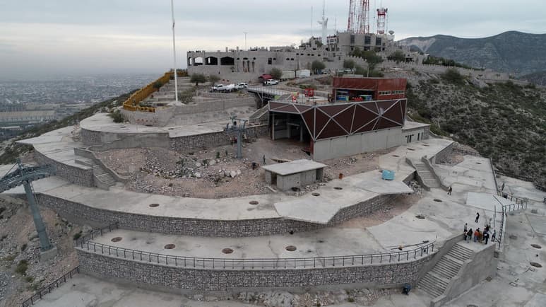 Con la espera de un gran número de visitantes para esta temporada navideña, se anuncia que la primera terraza del Parque Ecológico en el Santuario del Cristo de las Noas estará lista para Semana Santa, pero su inauguración total se dará en el mes de abril de 2020. (ARCHIVO)