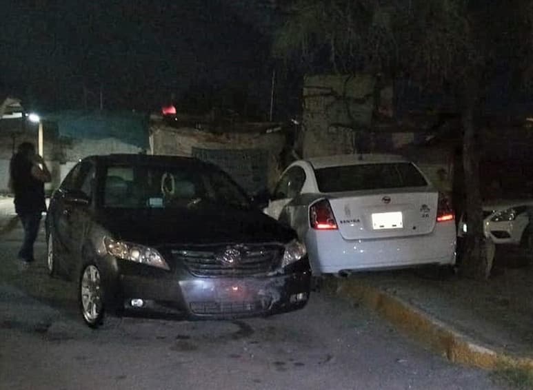 Se registró un accidente vial en el fraccionamiento La Feria de la ciudad de Gómez Palacio. (EL SIGLO DE TORREÓN)