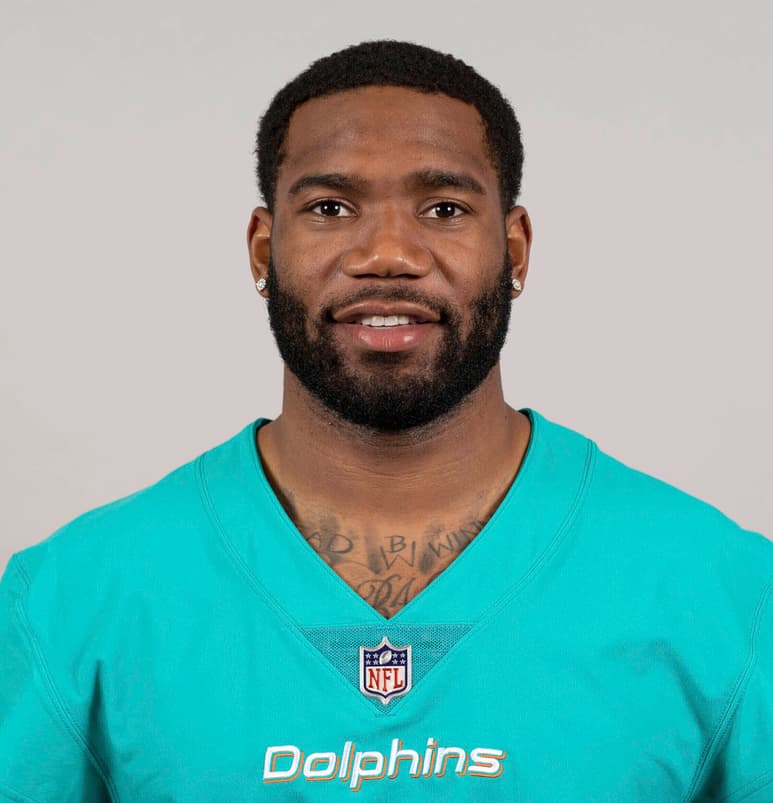Xavien Howard, esquinero de los Delfines de Miami, fue arrestado por presuntamente agredir a su prometida. (ARCHIVO)