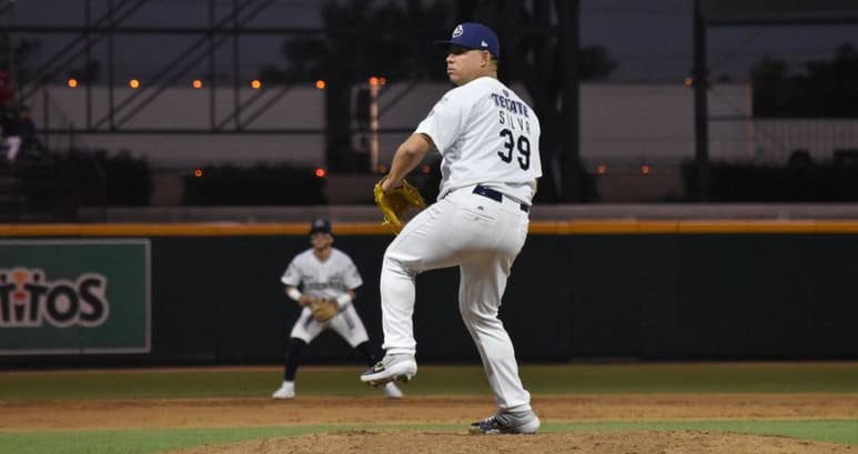 El lanzador Walter Silva, de los Algodoneros de Guasave, será una pieza interesante para tomar como refuerzo, rumbo a los playoffs. (ESPECIAL)