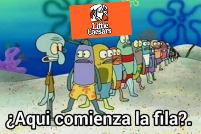 La promoción generó enormes filas en las sucursales de la pizzería (INTERNET)