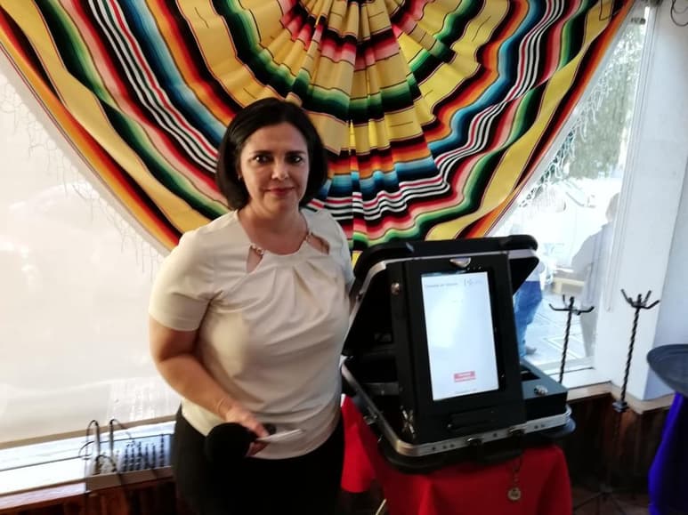 María Gabriela de León Farías, presidenta del Instituto Electoral de Coahuila. (EL SIGLO DE TORREÓN)