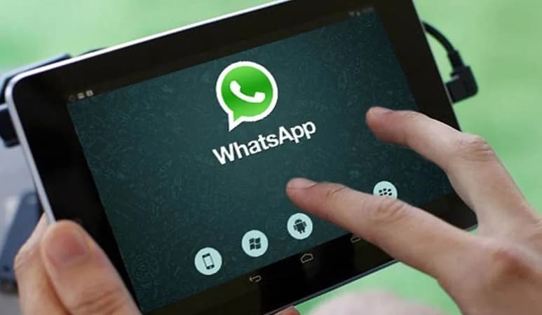 Debido a que la aplicación no es compatible con la tablet, existen otras maneras para acceder a WhatsApp desde el dispositivo (INTERNET)