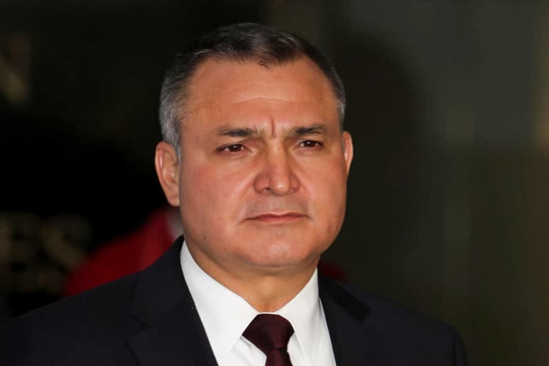 El exsecretario de Seguridad Pública, Genaro García Luna, comparece este viernes en la corte del Distrito Este de Brooklyn, Nueva York, donde de se le acusa de complicidad para tráfico de drogas y falsedad de declaración, confirmó El Universal. (ARCHIVO)