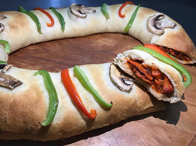 Material compartido por la página Casera Pizza en Facebook.