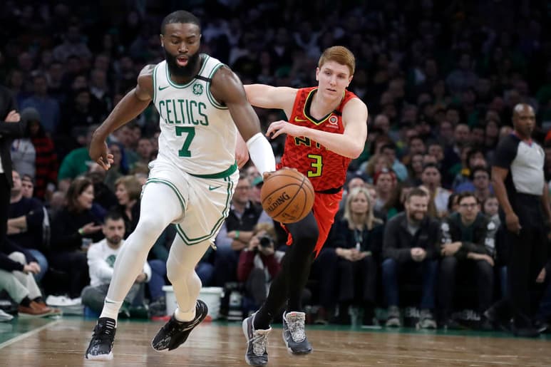 El mejor anotador de Celtics fue Jaylen Brown con 24 unidades a su nombre. (AP)