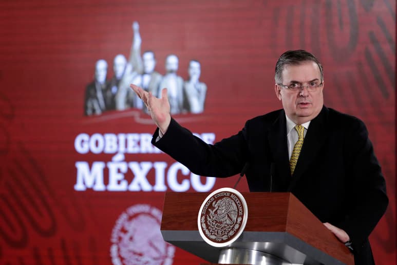 Este será el segundo encuentro de Ebrard Casaubon como Canciller con el cuerpo diplomático de México acreditado en el exterior. (ARCHIVO)