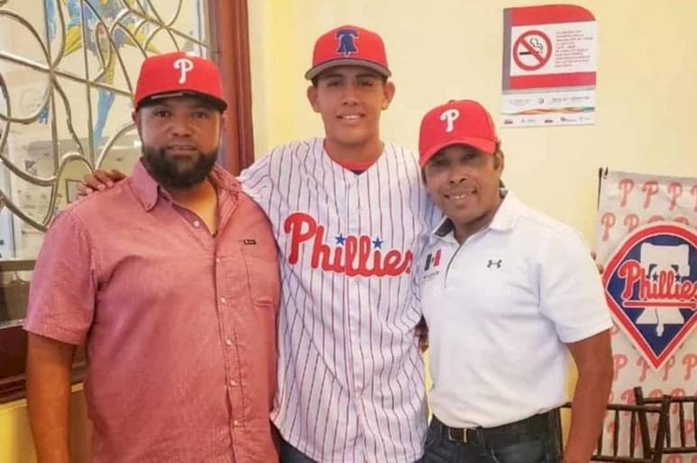 El proceso para su incorporación a los Phillies, fue gracias al scouteo que llevó a cabo el mexicano José Carlos Gastelum, representante en México de dicha novena. (CORTESÍA)