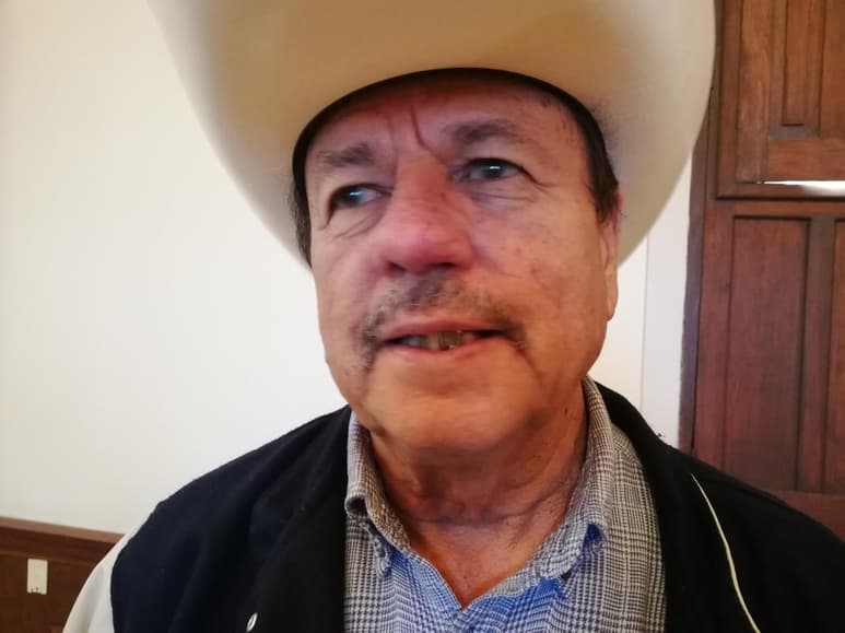 Héctor González Salas, séptimo regidor de la fracción de Morena en el municipio de Lerdo, comentó que promovieron una plática con una representante de la Cámara de Comercio Hispana de Denver, EUA con productores de la Comarca Lagunera. (EL SIGLO DE TORREÓN)