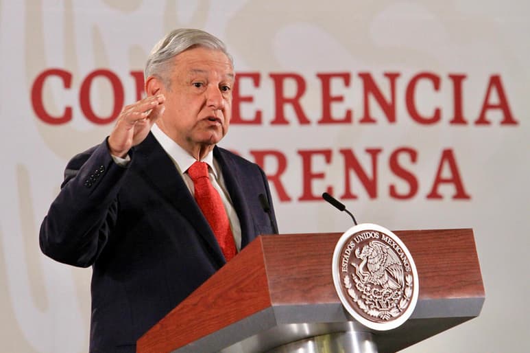 'Tenemos que procurar que se busque un entendimiento, que no se recurra al uso de la fuerza. No a la guerra, esa es la postura de nuestro país', dijo el mandatario. (NOTIMEX)