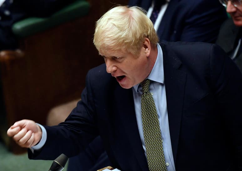 El conservador Boris Johnson, se impuso, como se esperaba, en la Cámara Baja. (AP)